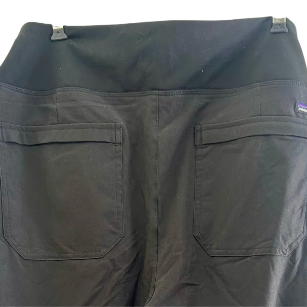 NWT Patagonia Women's Black Happy Hike Studio Pants Size XL 50+ UPF - Picture 6 of 10